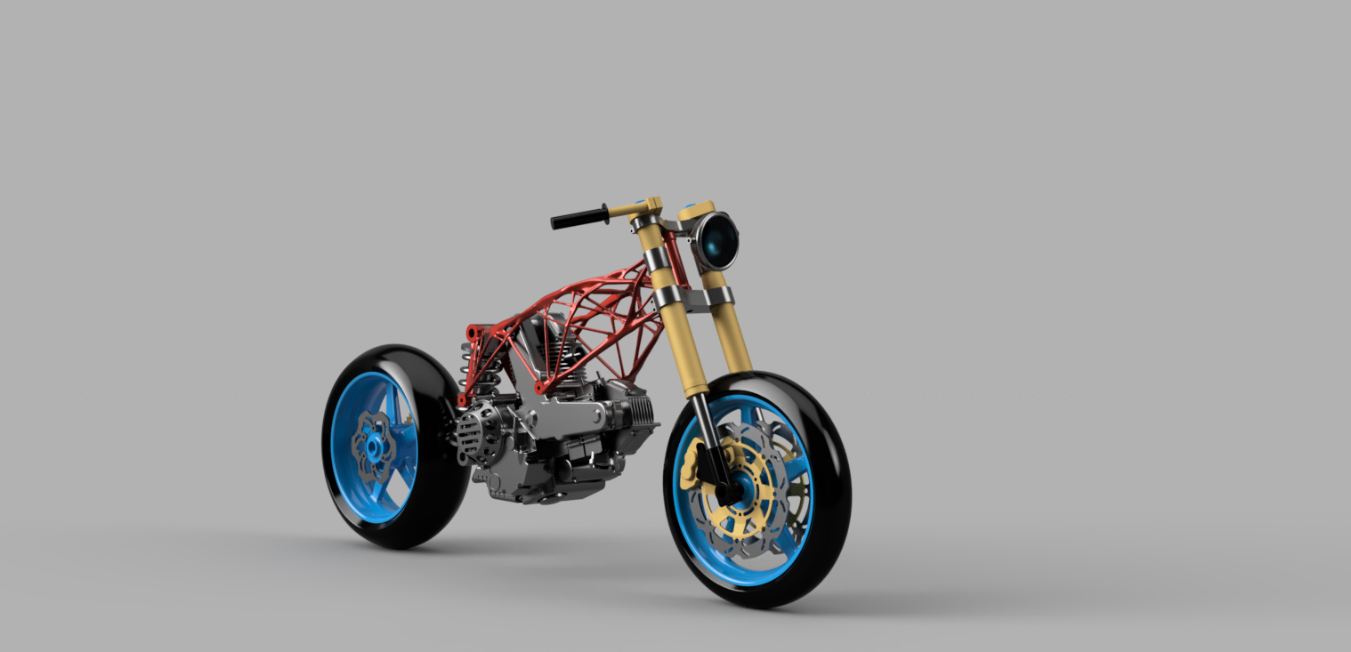 Generative Design Motocycle Frame Autodesk Community Gallery