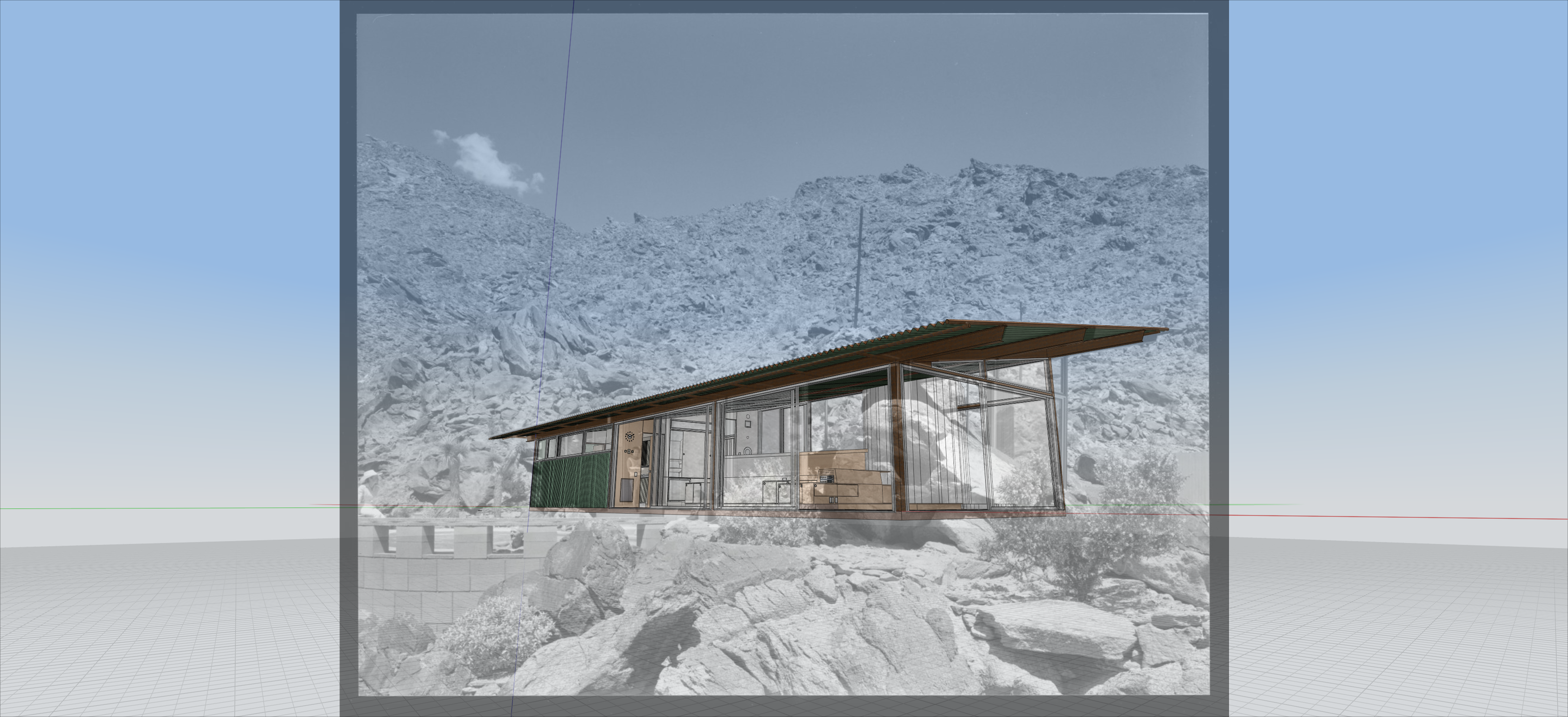 Frey House II - Albert Frey | Autodesk Community Gallery