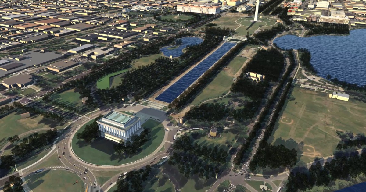 Nice InfraWorks 360 Model of Washington DC | Autodesk Community Gallery