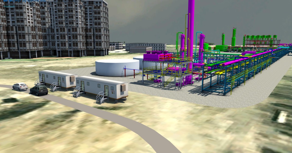 Plant 3D in InfraWorks | Autodesk Community Gallery