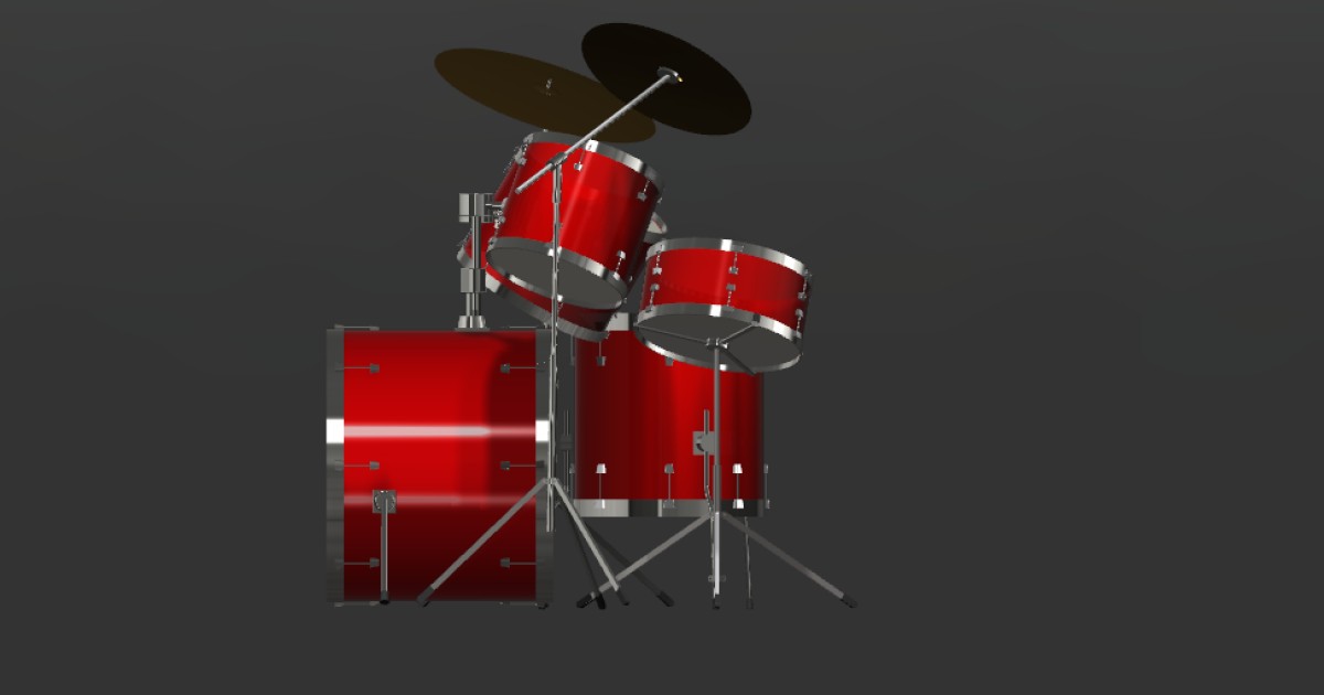 Drum Set Autodesk Community Gallery