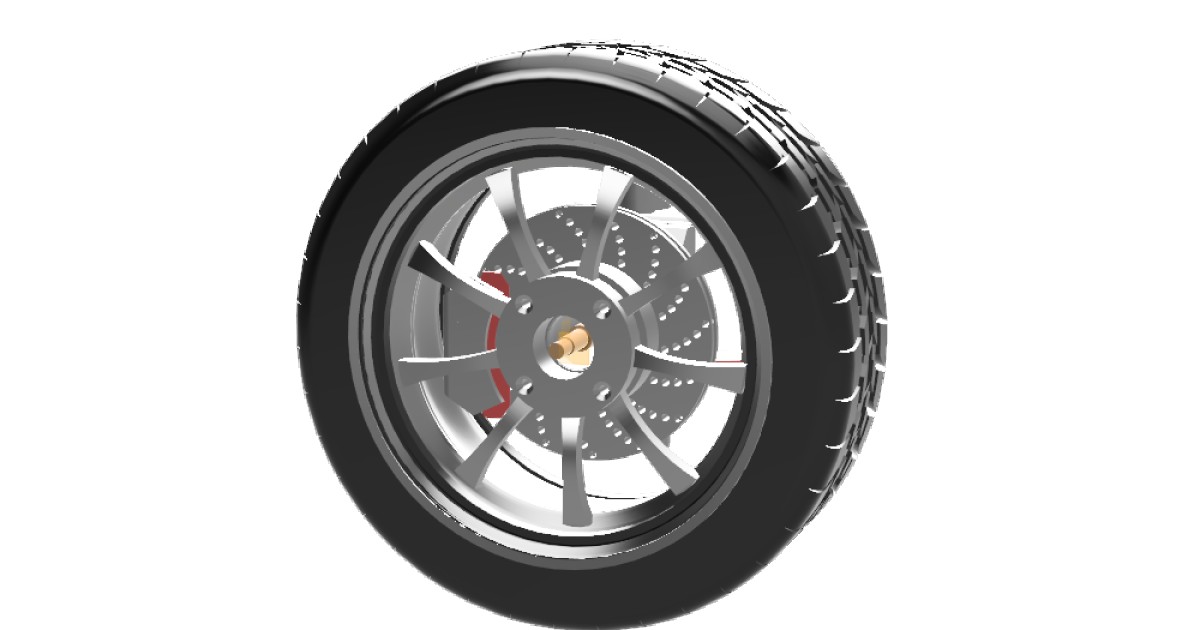 Wheel brake assembly Autodesk Community Gallery