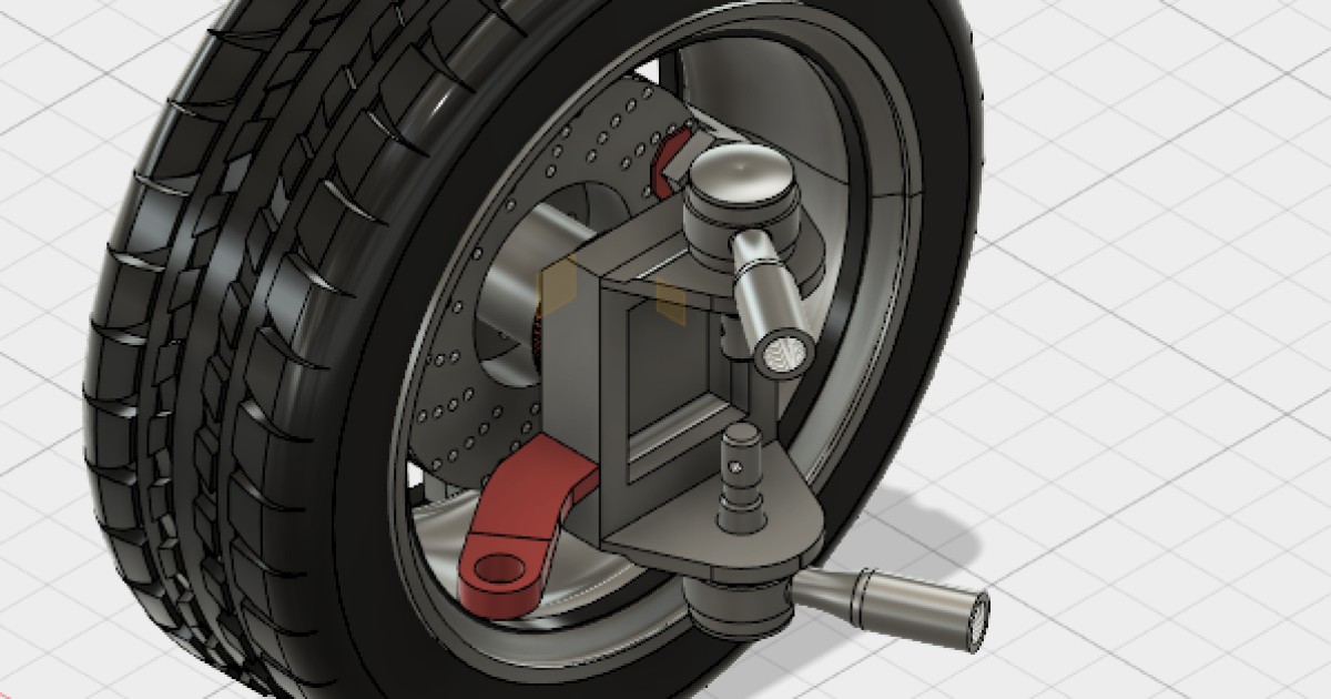 wheel brake assembly Autodesk Community Gallery