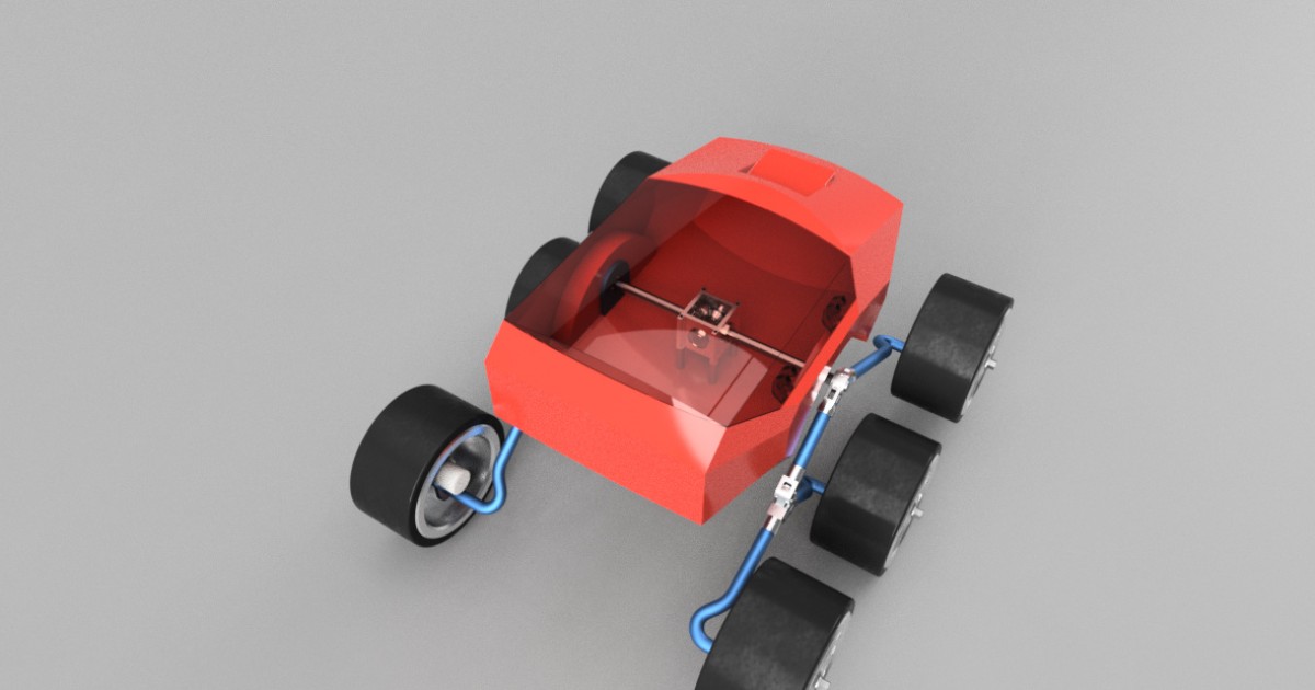 Martian Rover's body and suspension | Autodesk Community Gallery