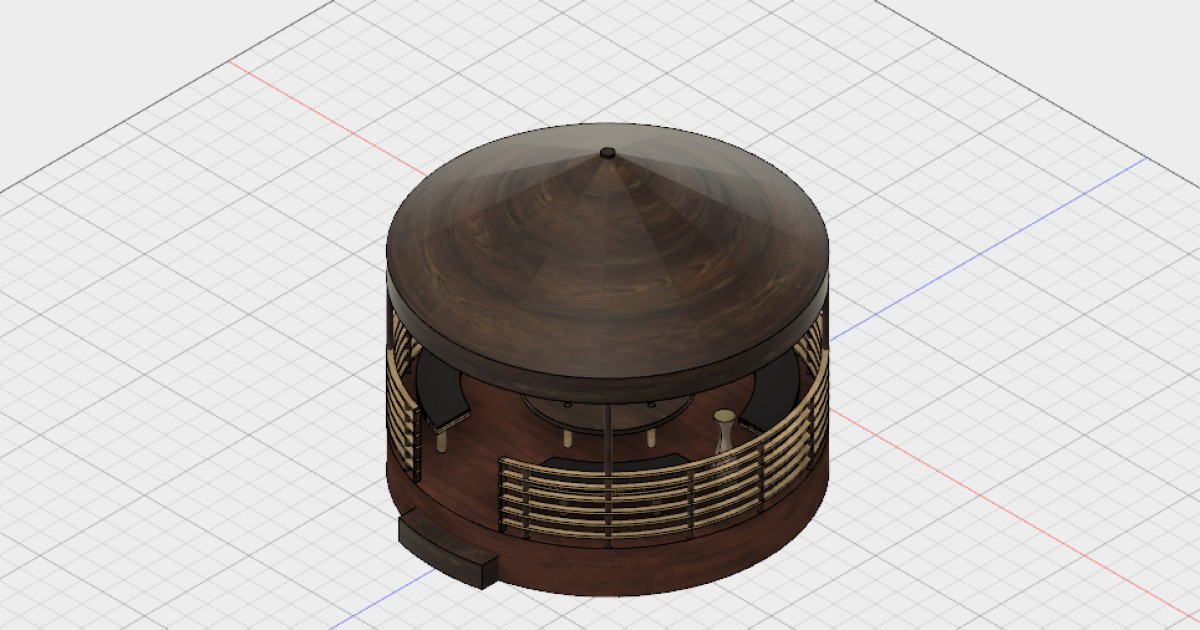 Gazebo Rvt Gazebo | Autodesk Community Gallery