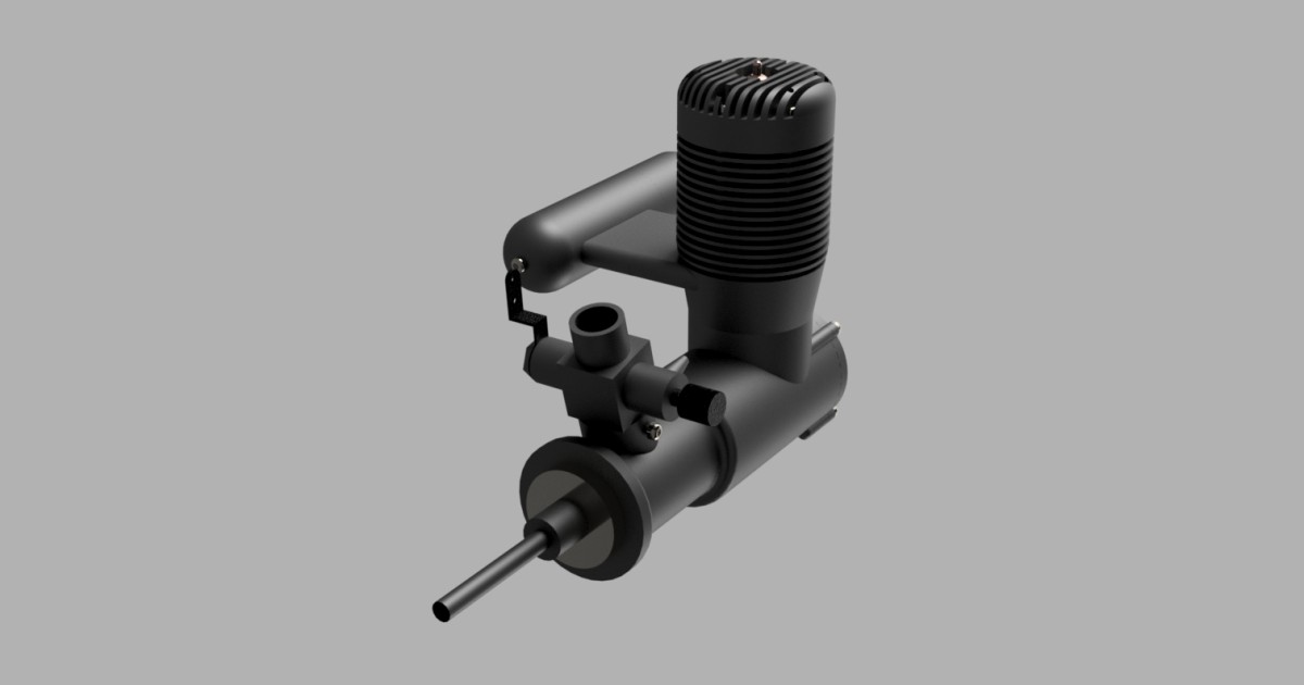 Remote Controlled Airplane Glow Engine Autodesk Community Gallery