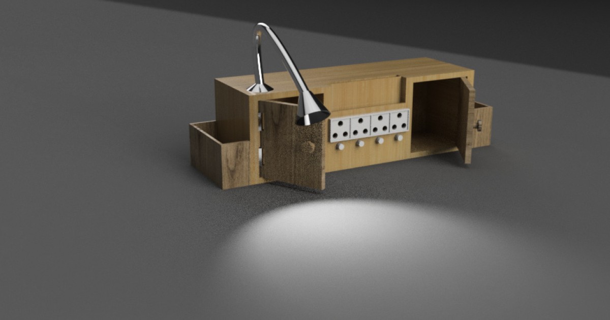 smart furniture for student table | Autodesk Community Gallery