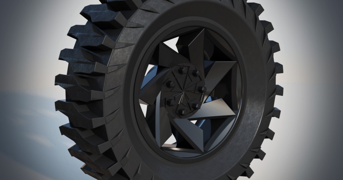 Off Road Wheel & Tire Autodesk Community Gallery