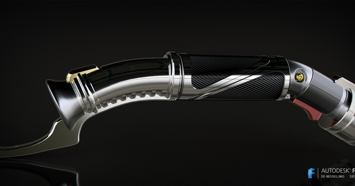 Dooku's lightsaber | Autodesk Community Gallery