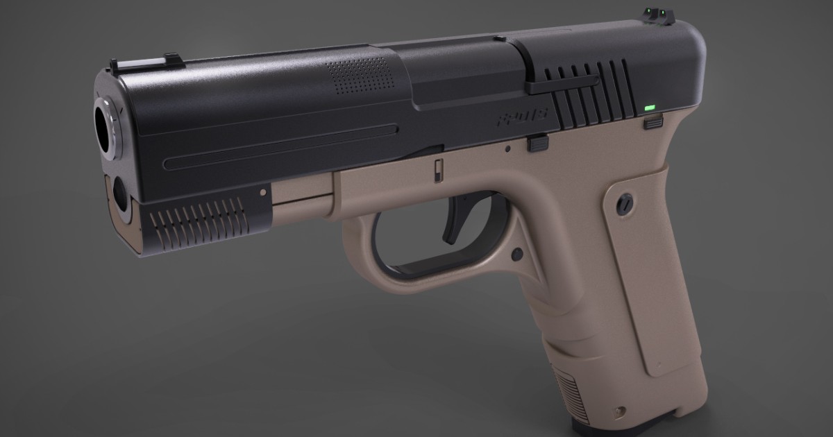 Pistol Design Autodesk Community Gallery