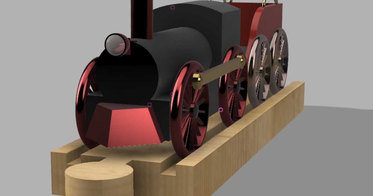 Model Train with car Autodesk Community Gallery