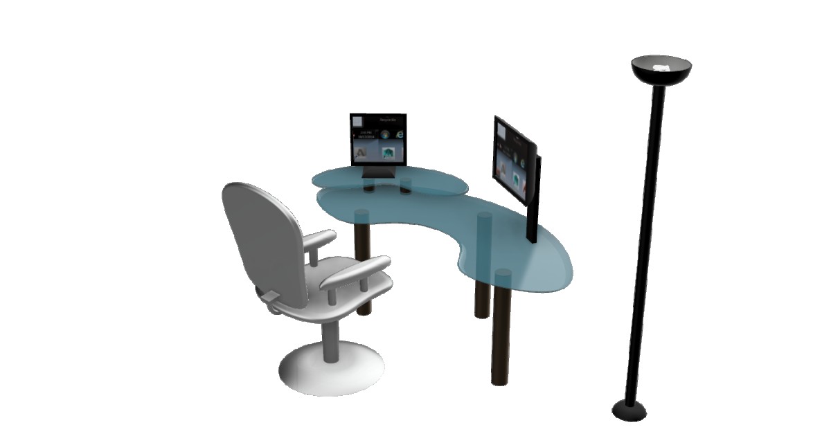 Office Desk Space Autodesk Community Gallery