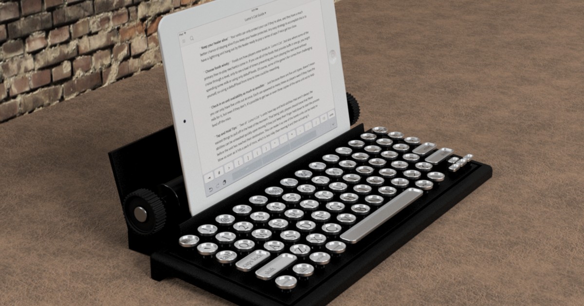 iPad Typewriter Autodesk Community Gallery