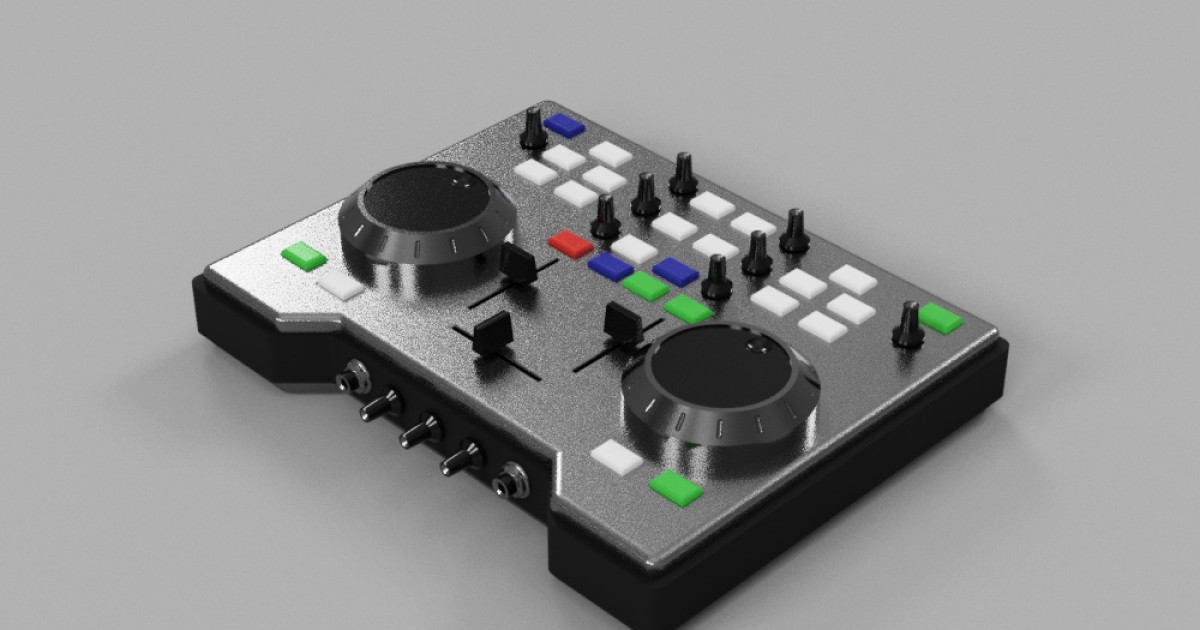 DJ mixer | Autodesk Community Gallery