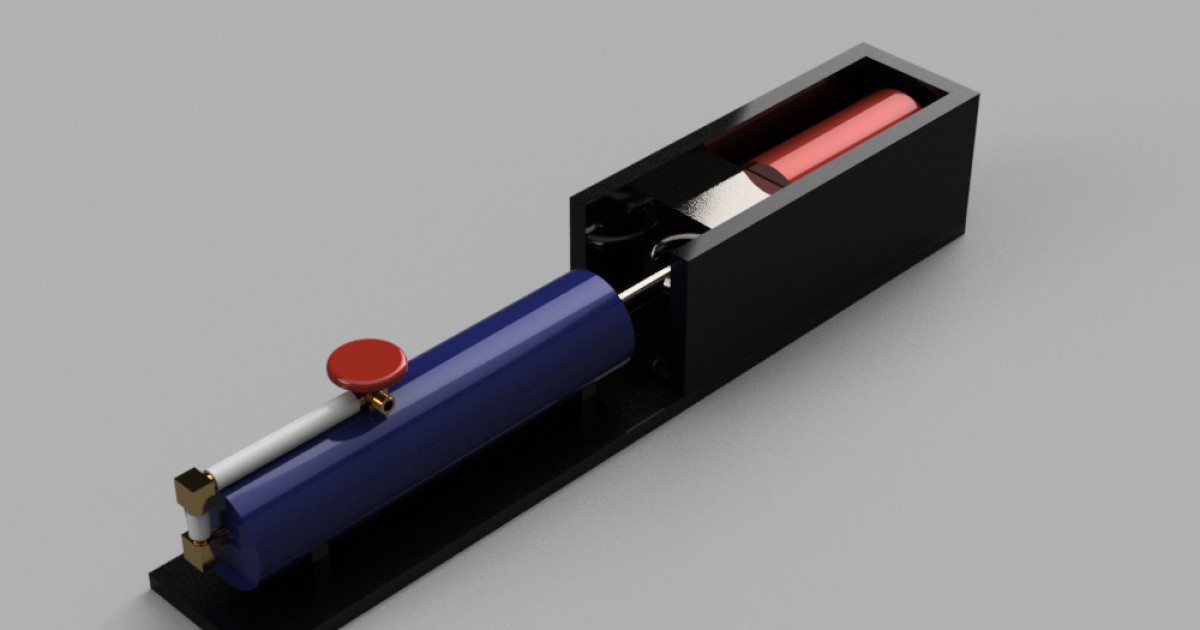 Pneumatic Can Crusher Autodesk Community Gallery