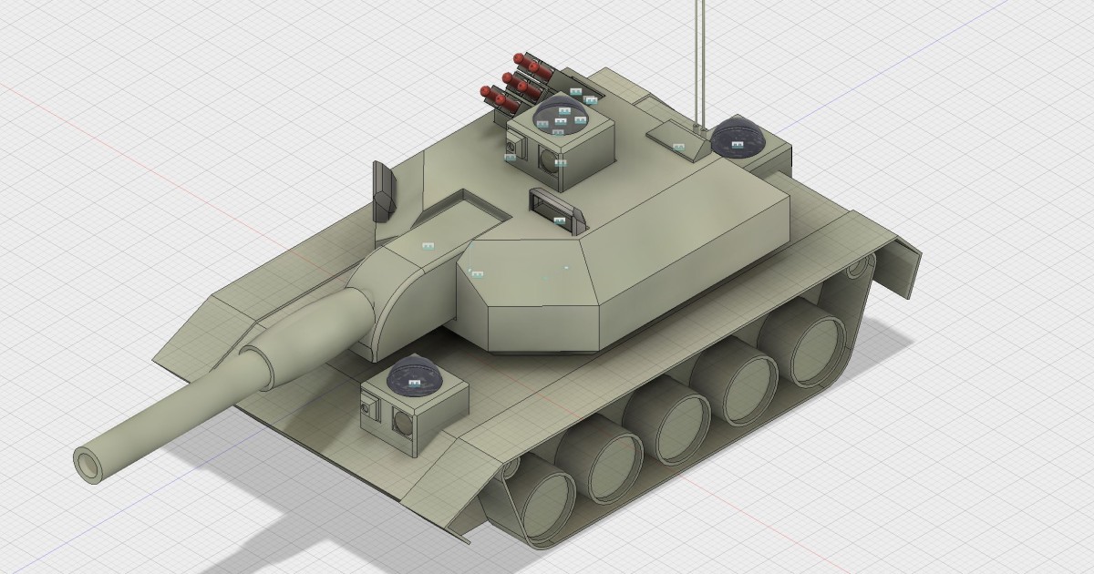 Fusion 360 Tank Design | Autodesk Community Gallery