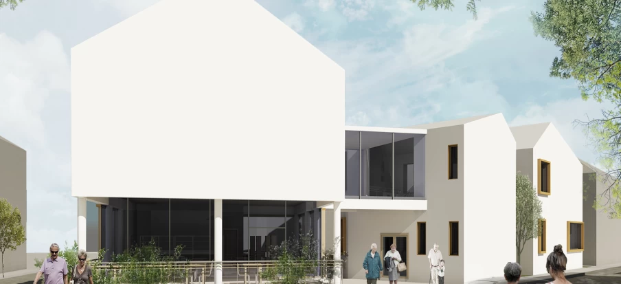 Community Center For The Elderly Autodesk Community Gallery