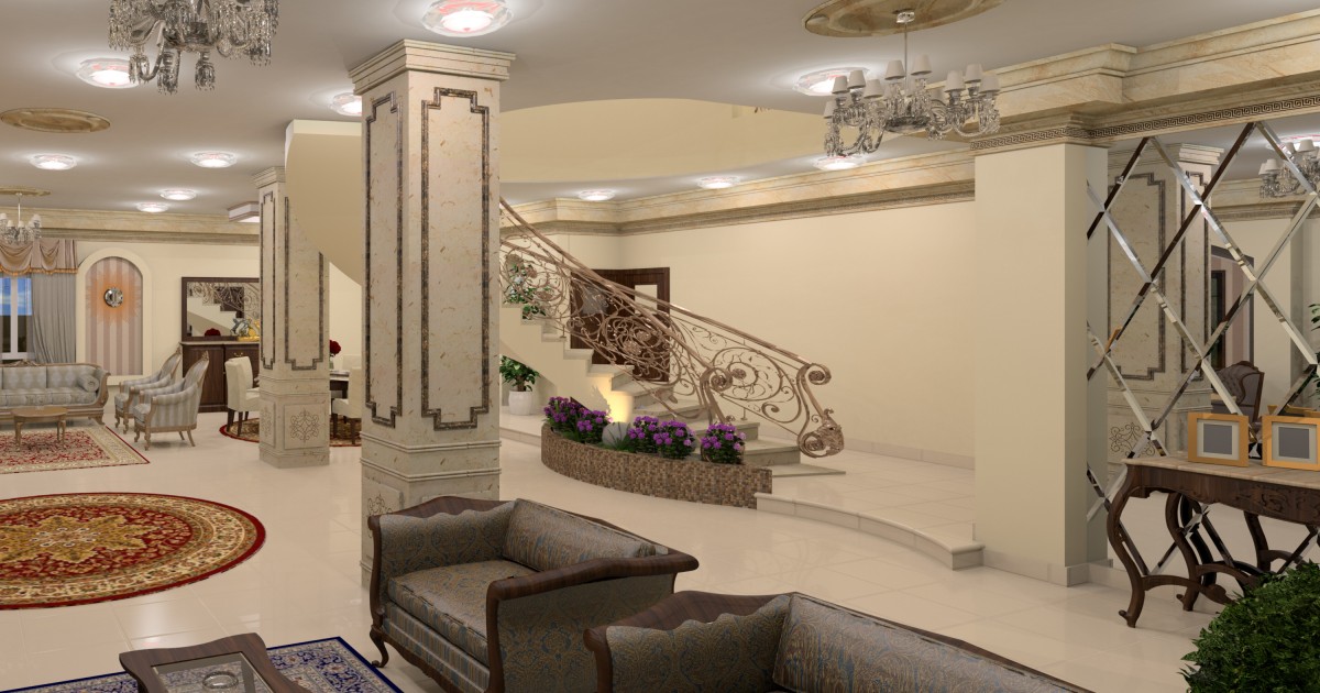 Villa New Cairo (INTERIOR) | Autodesk Community Gallery