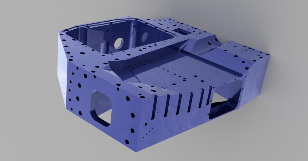 SIMSOLID complex machined part | Autodesk Community Gallery