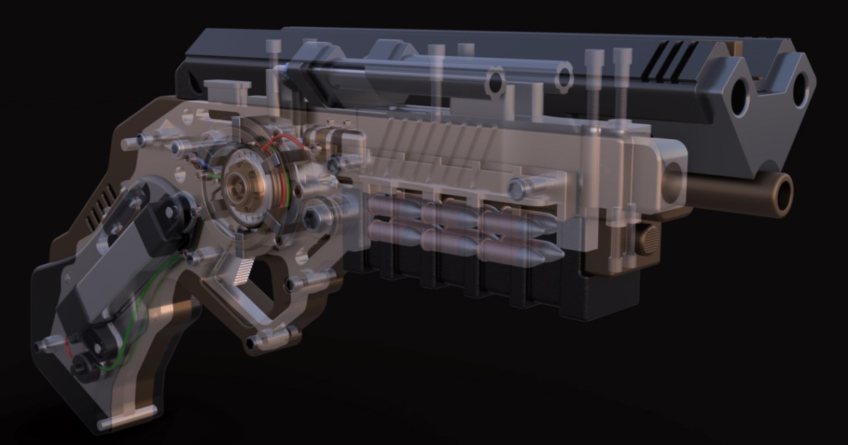 Batman's Grappling Gun Autodesk Community Gallery