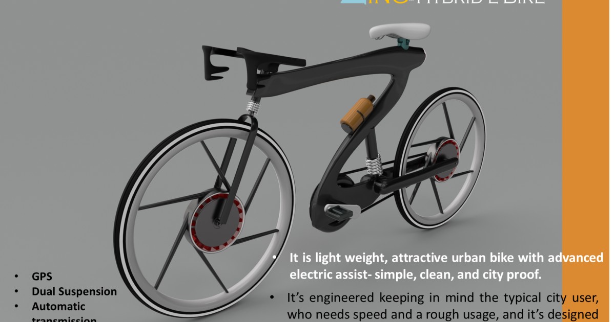 Hybrid E-Bike Design | Autodesk Community Gallery