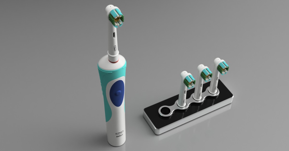 Electric Toothbrush Head Holder Autodesk Community Gallery