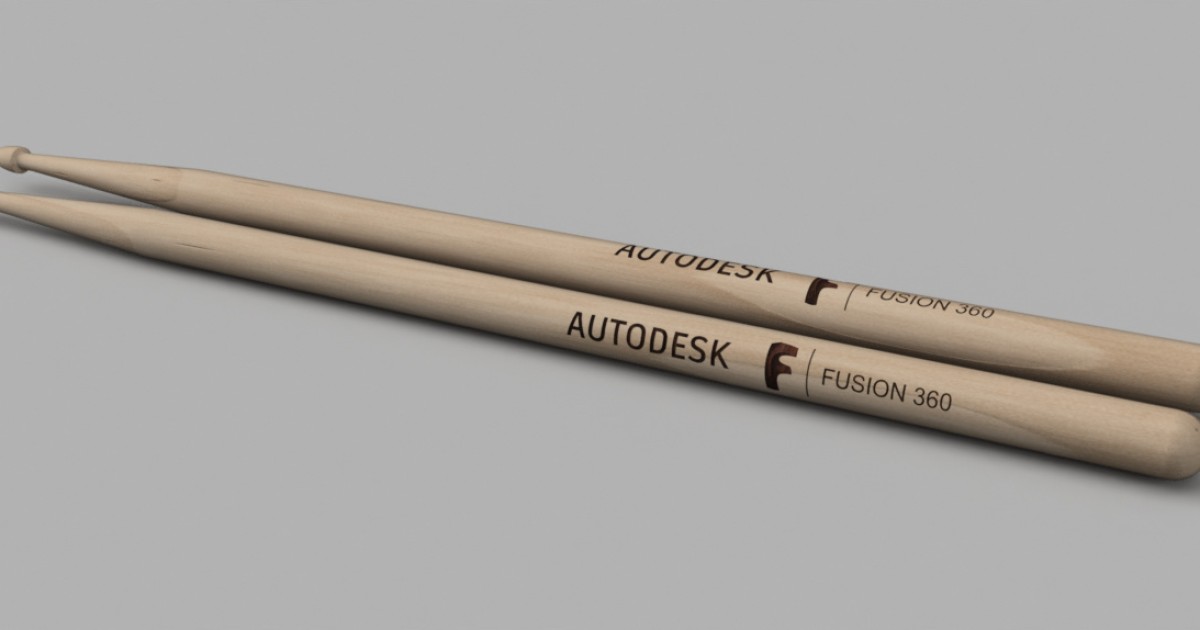 Drum Sticks Autodesk Community Gallery