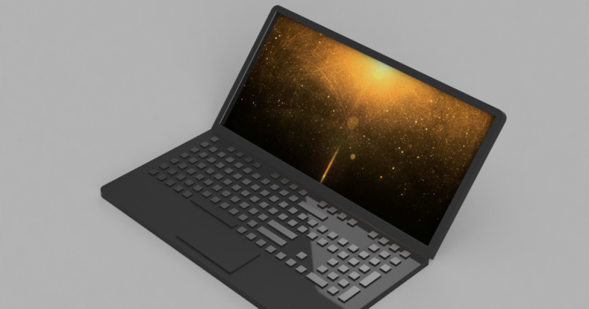 Laptop model design | Autodesk Community Gallery