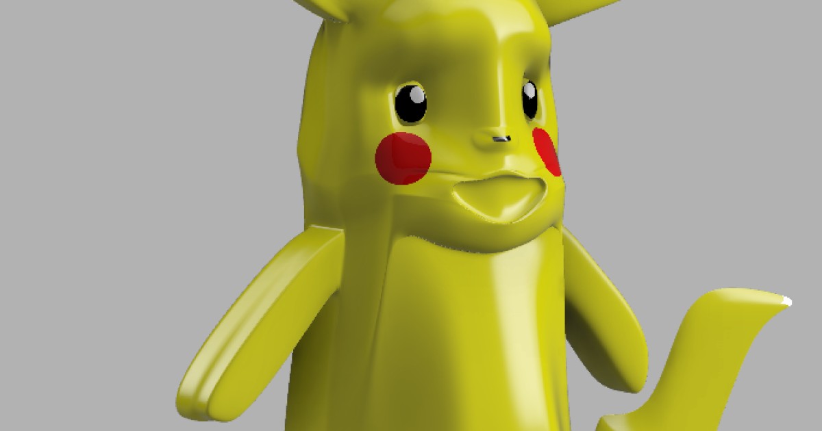 Pikachu Autodesk Community Gallery Pikachu Autodesk Community Gallery