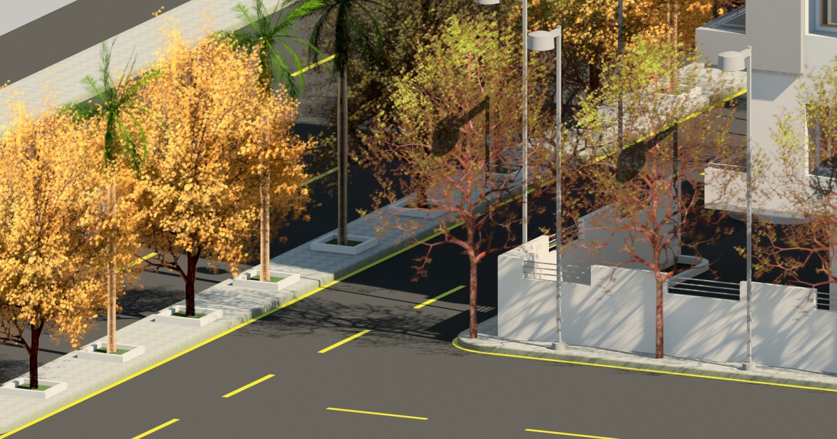 How to make Sidewalk and Road Stripes In Revit Arch Autodesk Community Gallery