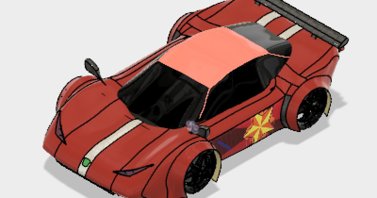 hyper toy car Autodesk Community Gallery