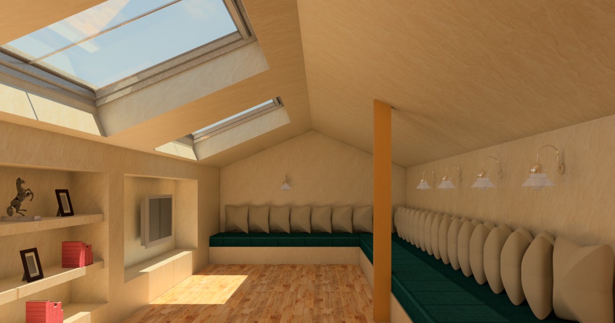 Roof Living Room | Autodesk Community Gallery