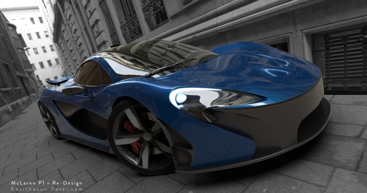 McLaren P1 • Re-Design | Autodesk Community Gallery
