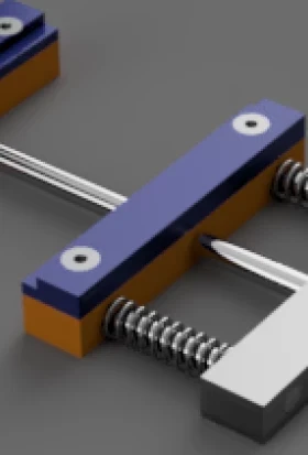 Spring loaded clamp | Autodesk Community Gallery