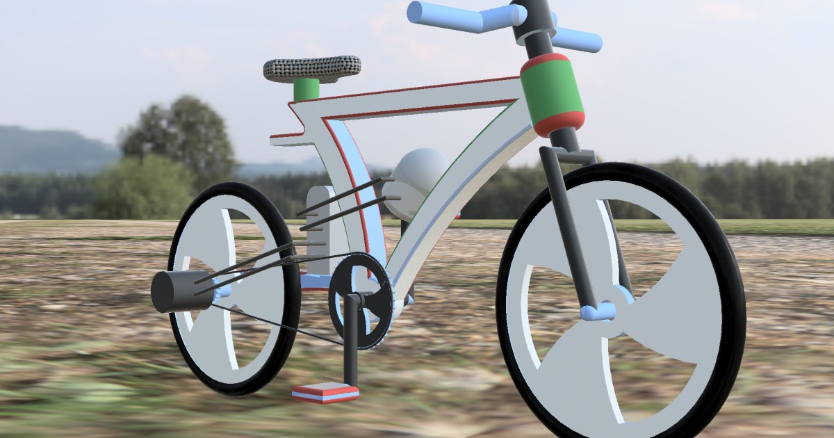 3d printable bicycle | Autodesk Community Gallery
