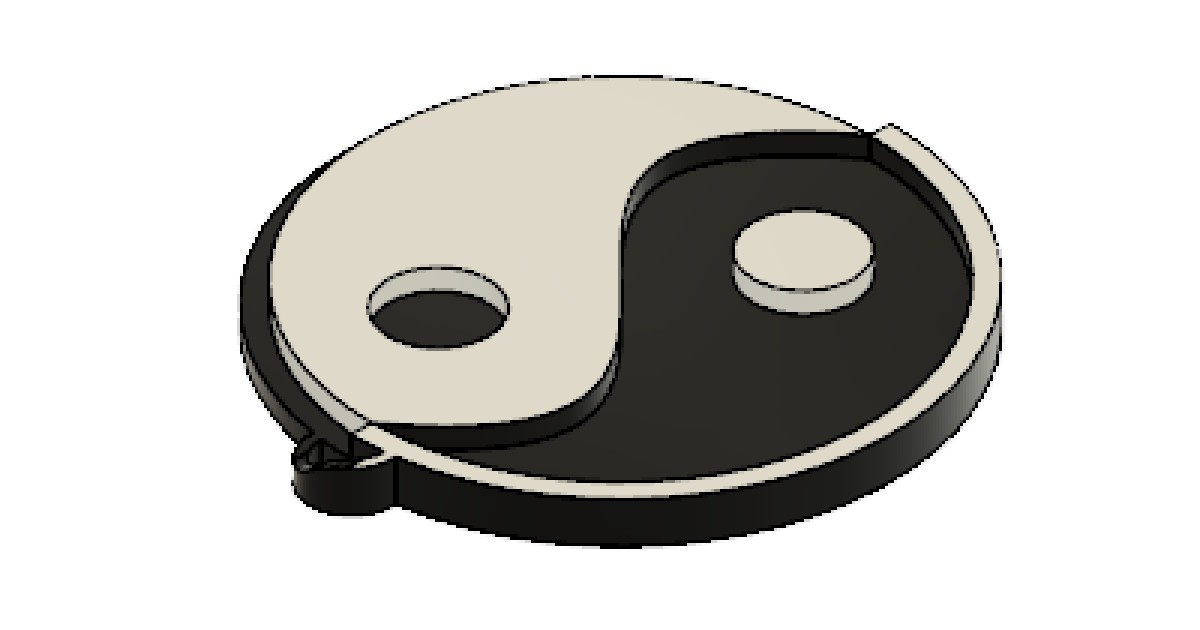 YinYang keychain | Autodesk Community Gallery
