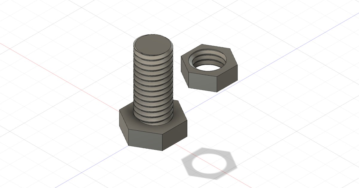 Nut and Bolt Autodesk Community Gallery