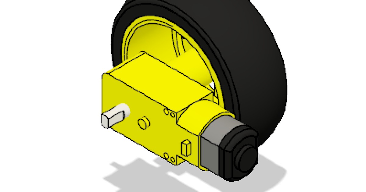 TT Geared Motor for Arduino | Autodesk Community Gallery
