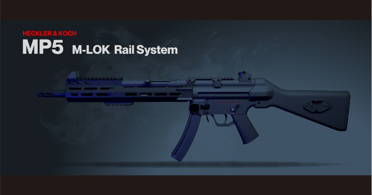 Airsoft MP5 Mlok Handguard Autodesk Community Gallery