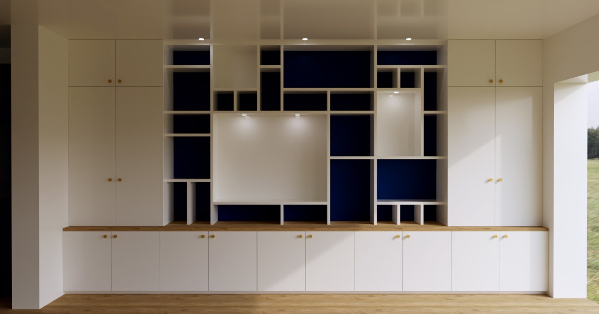 Oak veneer bookshelf Autodesk Community Gallery