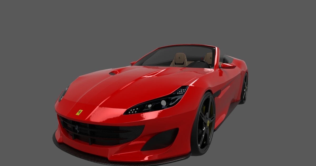 FERRARI PORTOFINO | Autodesk Community Gallery