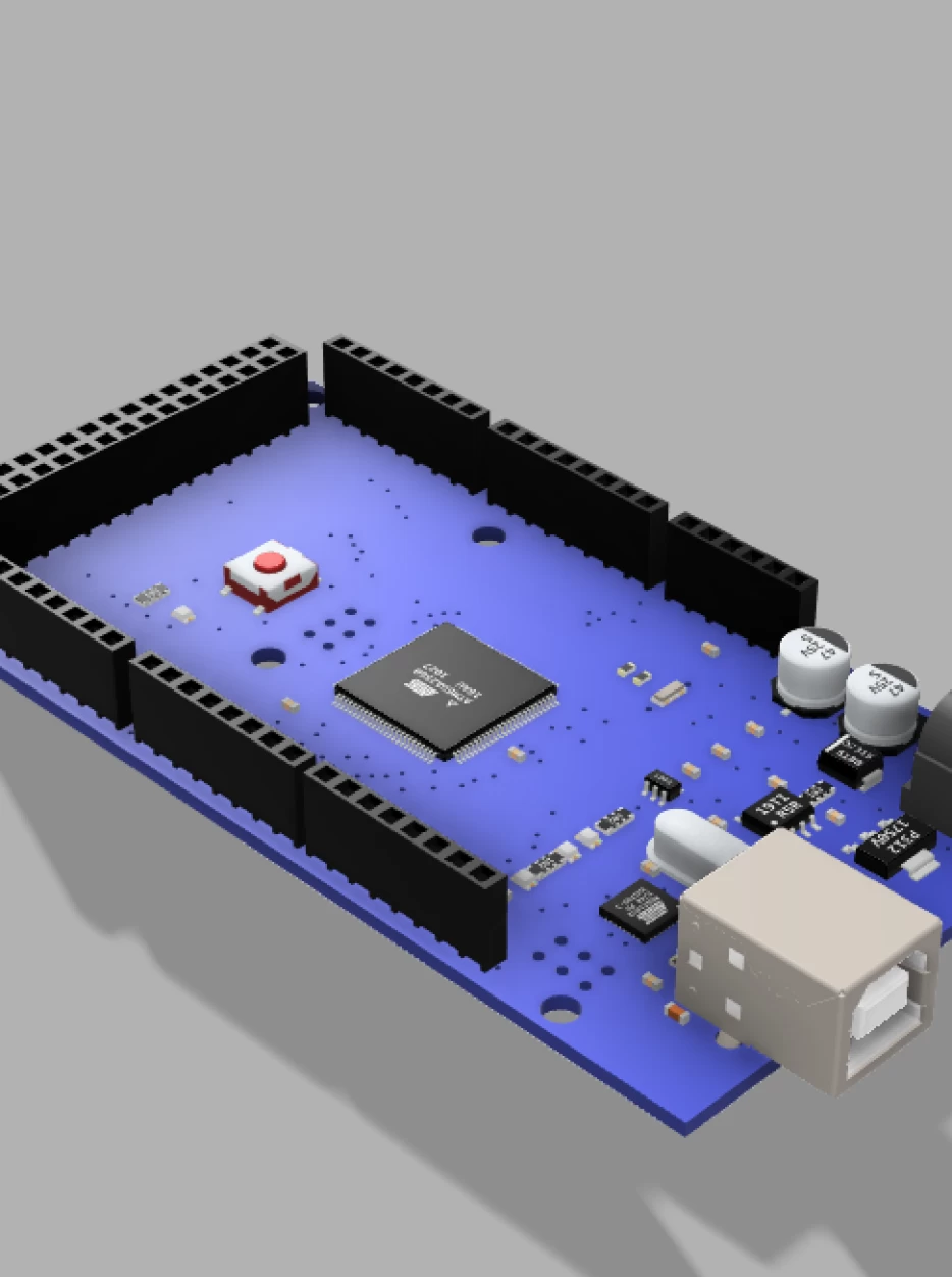 Arduino Mega 2560 本体 Arduino Mega 2560 Size and Specifications