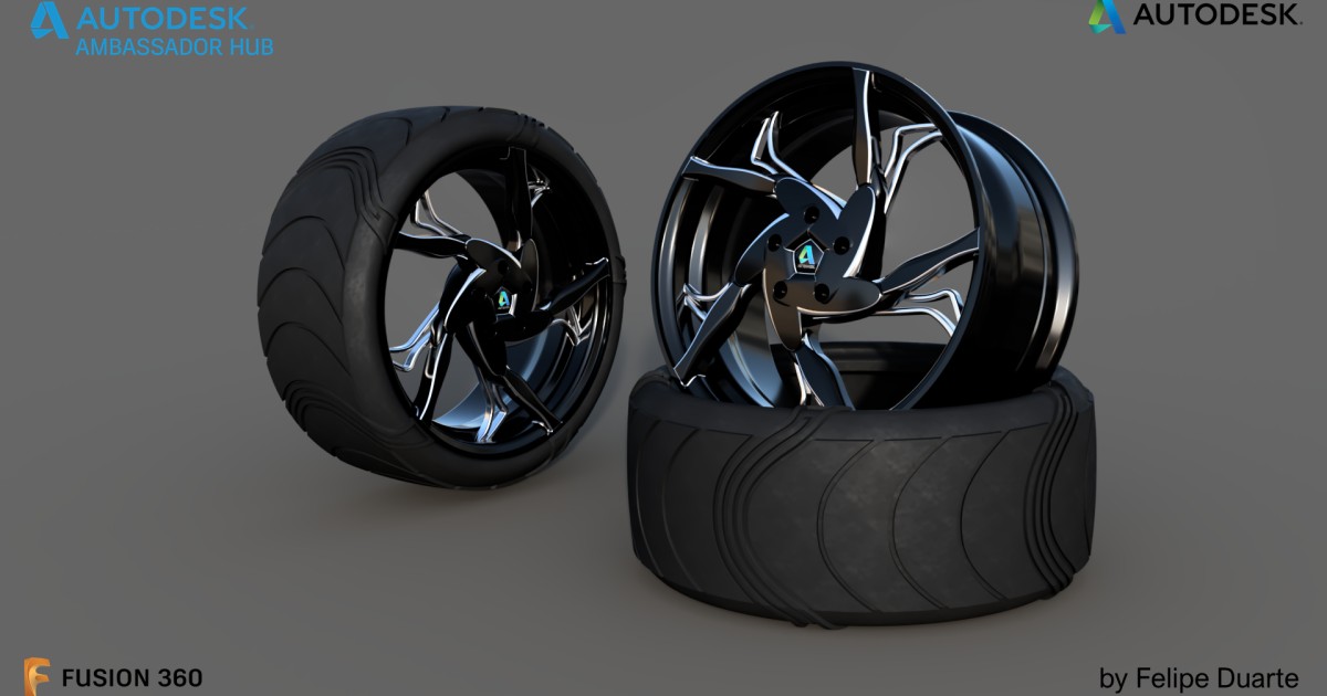Wheel Design Challenge | Autodesk Community Gallery