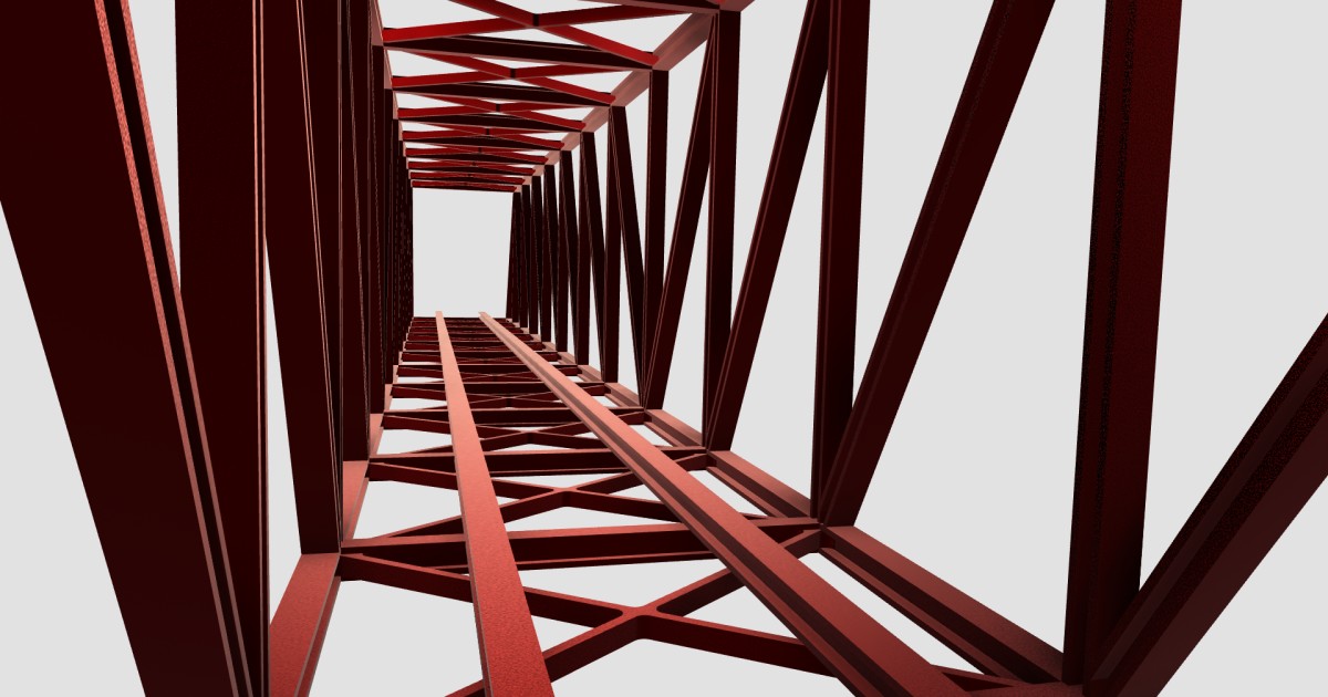 Steel Bridge Design with Load Analysis Autodesk Community Gallery