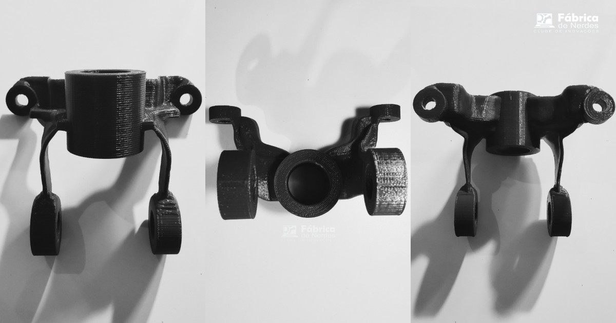 Bevel Gear Support Generative Design / Suporte de engrenagem cônica