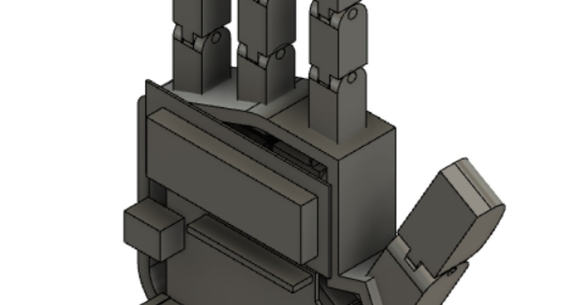Robotic Hand | Autodesk Community Gallery
