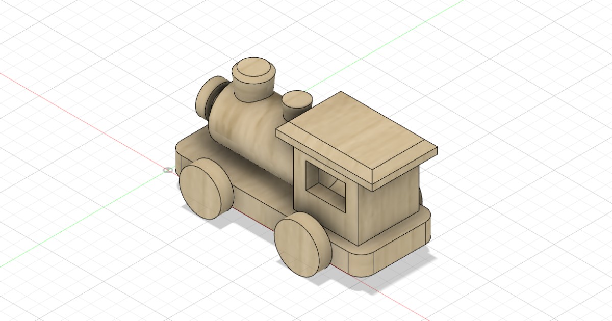 Toy Train Autodesk Community Gallery