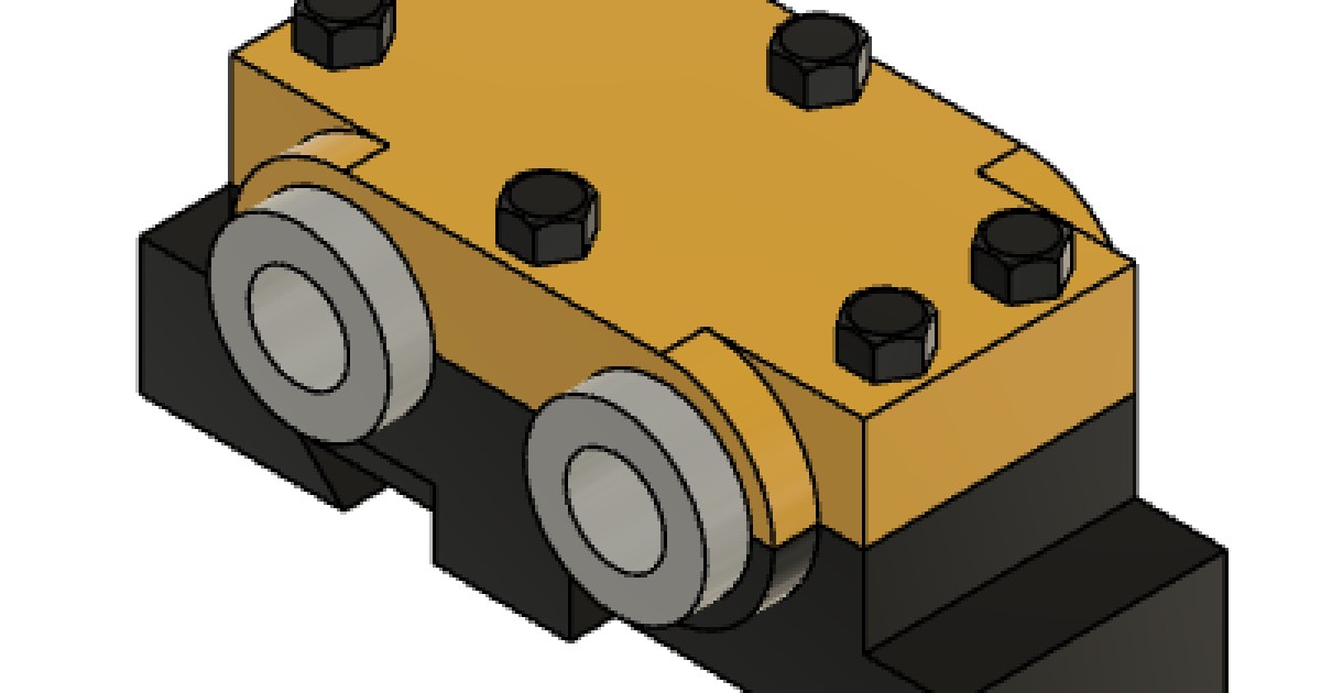 Double Bearing Assembly Autodesk Community Gallery