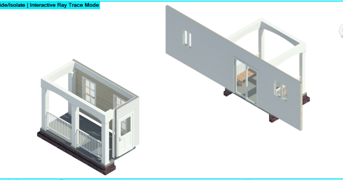 Raised Front and Rear Porch Designs (Revit) Autodesk Community Gallery