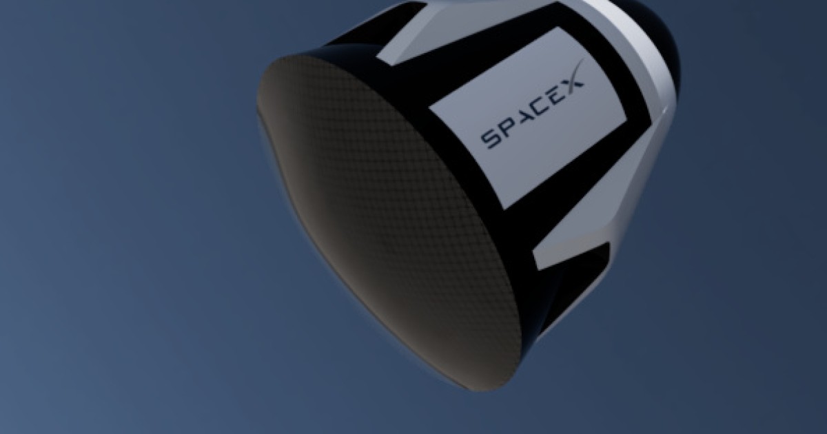 SpaceX dragon 2 capsule | Autodesk Community Gallery
